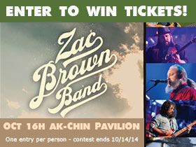 Win tickets to Zac Brown Band live in Phoenix