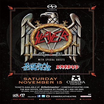 Win tickets to Slayer live in Phoenix!