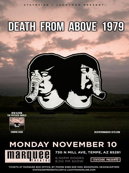Win tickets to Death From Above 1979 at Marquee Theatre