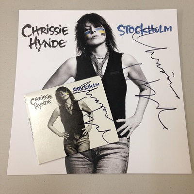 Win an autographed CHRISSIE HYNDE "Stockholm" CD & flat