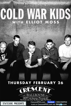 Win tickets to COLD WAR KIDS live at Crescent Ballroom