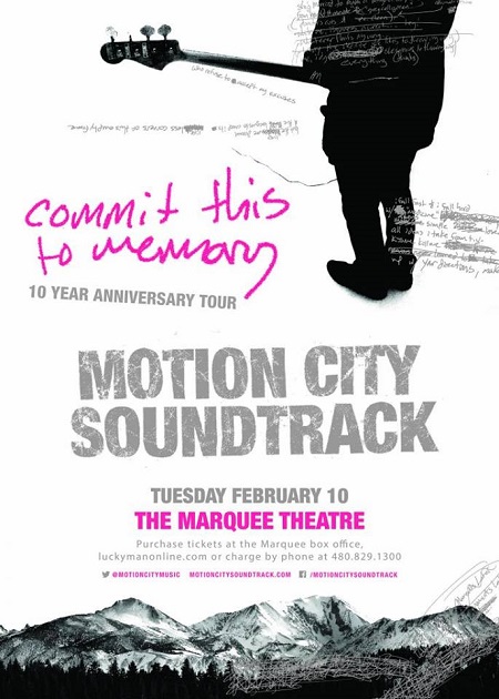 Win tickets to MOTION CITY SOUNDTRACK live at Marquee Theater