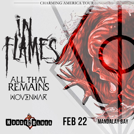 Win tickets to IN FLAMES live at House Of Blues Las Vegas