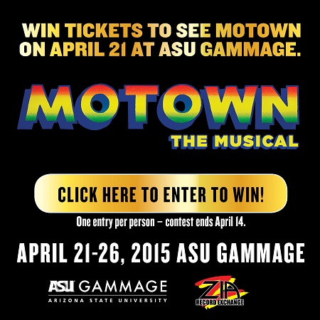 Win tickets MOTOWN:THE MUSICAL live at ASU Gammage