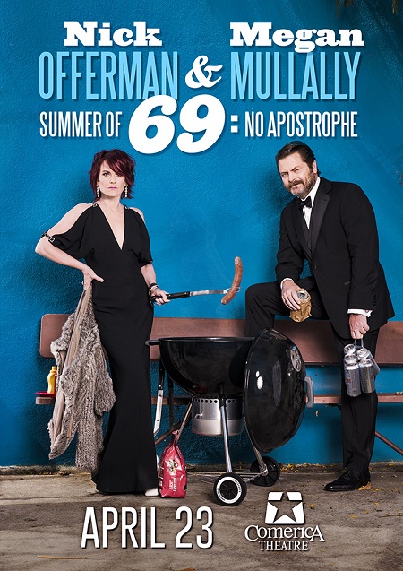 Win tickets to NICK OFFERMAN & MEGAN MULLALLY live at Comerica Theatre