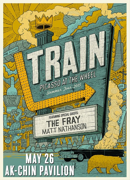 Win tickets to TRAIN with special guests THE FRAY & MATT NATHANSON