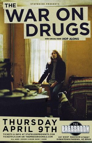 Win tickets to WAR ON DRUGS live at The Pressroom