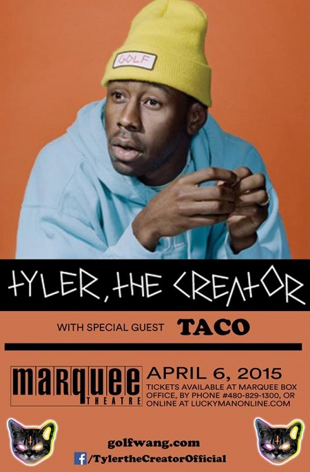 Win tickets to TYLER THE CREATOR live at Marquee Theatre