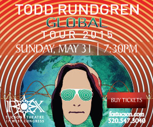 Win tickets to TODD RUNDGREN live at Fox Theatre in Tucson