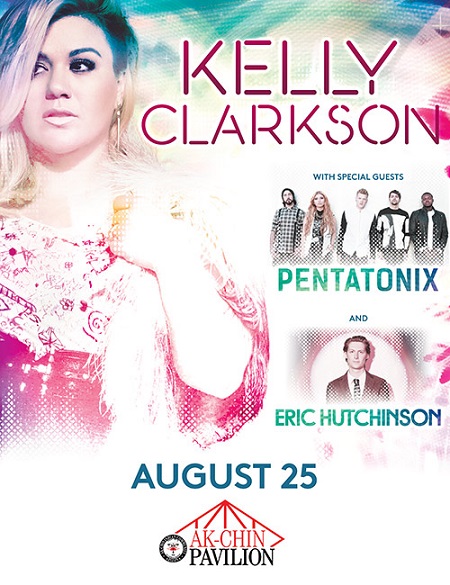 Win tickets to KELLY CLARKSON live at Ak-Chin Pavillion