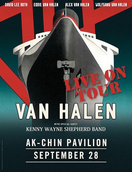 Win tickets to VAN HALEN live at Ak-Chin Pavillion