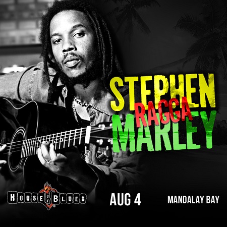 Win tickets to STEPHEN RAGGA MARLEY live at House Of Blues Las Vegas