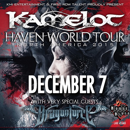 Win tickets to KAMELOT live at House Of Blues Las Vegas