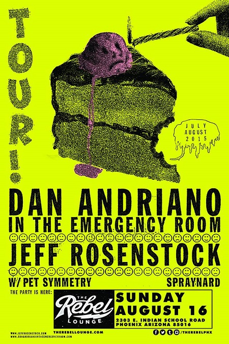 Win tickets to DAN ANDRIANO live at The Rebel Lounge