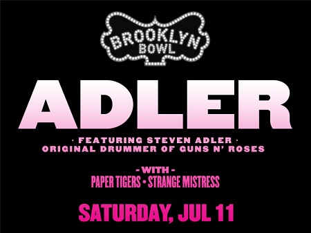 Win tickets to see ADLER at Brooklyn Bowl Las Vegas