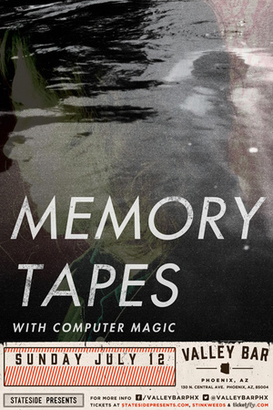 Win tickets to MEMORY TAPES live at Valley Bar in Phoenix