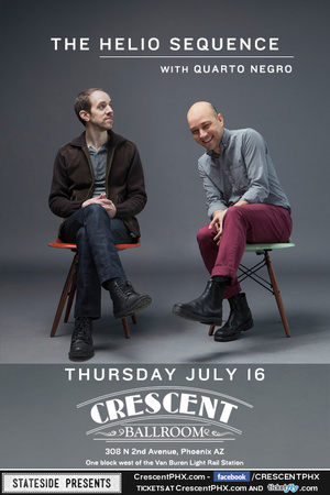 Win tickets to HELIO SEQUENCE live at Crescent Ballroom