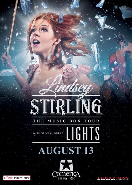 Win tickets to LINDSEY STIRLING with LIGHTS live at Comerica Theatre