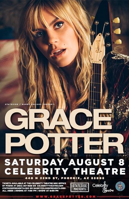 Win tickets to GRACE POTTER live at Celebrity Theatre
