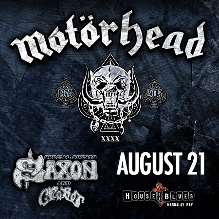 Win tickets to MOTORHEAD live at House of Blues Las Vegas