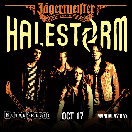 Win tickets to HALESTORM live at House Of Blues Las Vegas