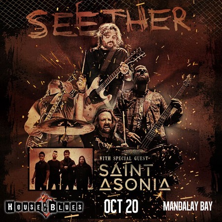 Win tickets to SEETHER live at House Of Blues Las Vegas