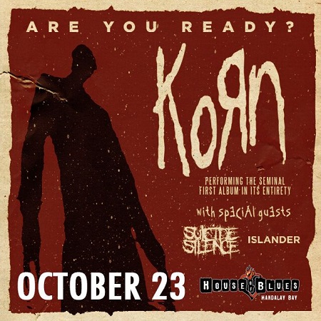 Win tickets to KORN live at House Of Blues Las Vegas