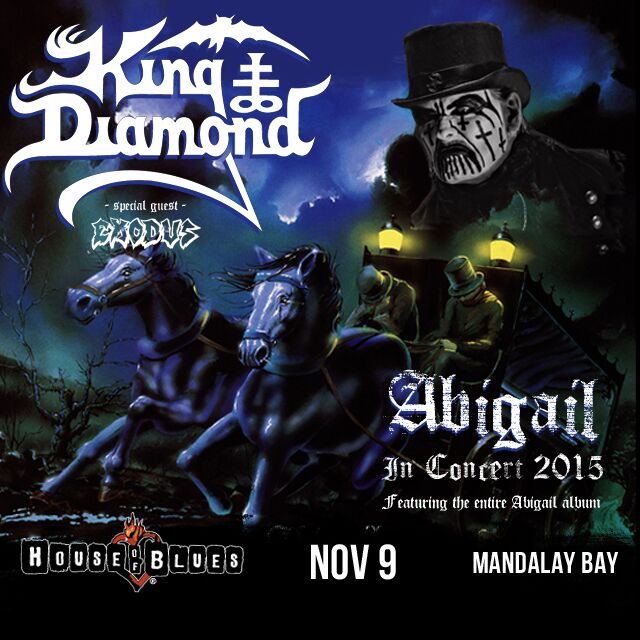 Win tickets to KING DIAMOND live at House Of Blues Las Vegas