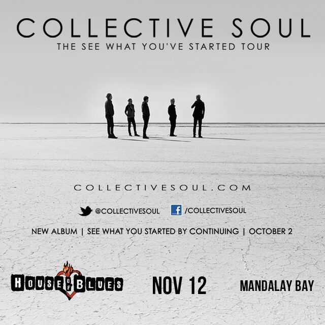 Win tickets to COLLECTIVE SOUL live at House Of Blues Las Vegas