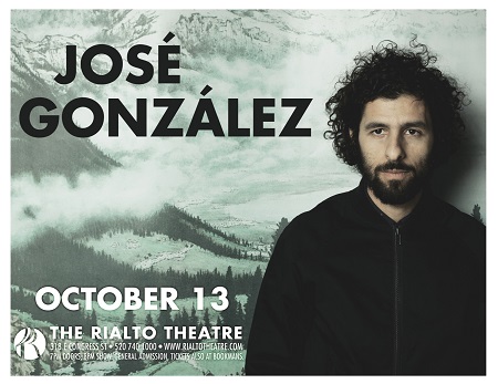 Win tickets to JOSE GONZALEZ live at Rialto Theatre in Tucson