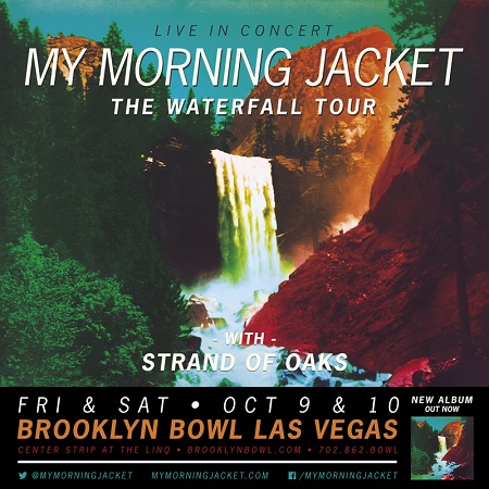 Win tickets to MY MORNING JACKET live at Brooklyn Bowl Las Vegas