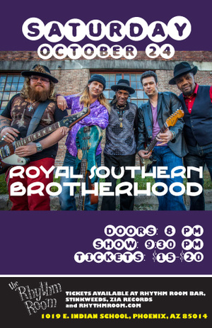 Win tickets to ROYAL SOUTHERN BROTHERHOOD live at The Rhythm Room