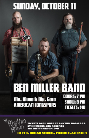 Win tickets to BEN MILLER BAND live at The Rhythm Room