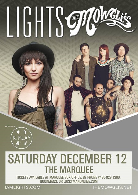 Win tickets to LIGHTS & THE MOWGLI'S live at Marquee Theatre