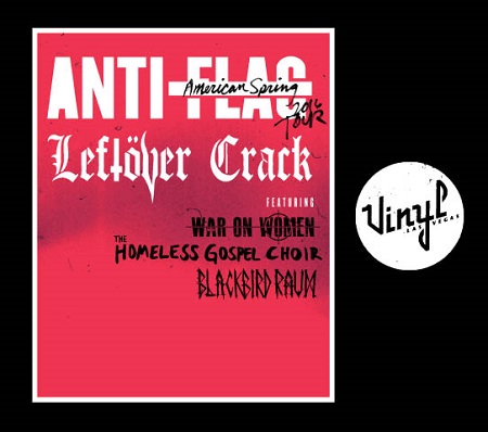 Win tickets to ANTI-FLAG & LEFTOVER CRACK live at Vinyl Las Vegas
