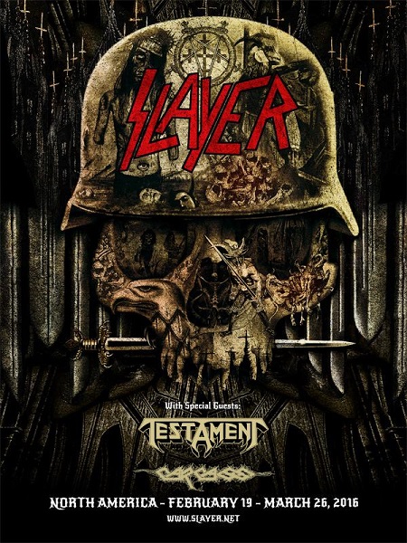 Win tickets to SLAYER live at The Joint at Hard Rock Hotel & Casino