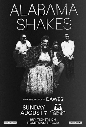 Win tickets to ALABAMA SHAKES live at Comerica Theatre