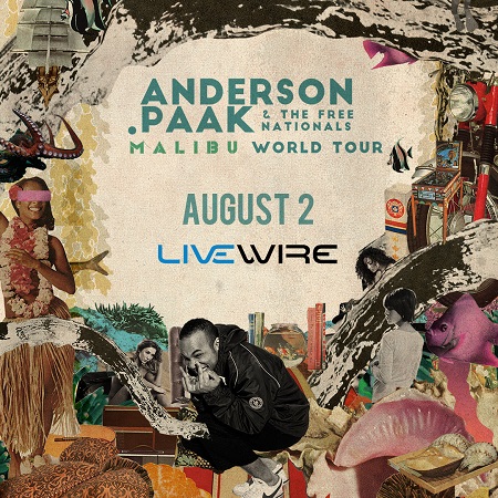 Win tickets to ANDERSON PAAK at LiveWire