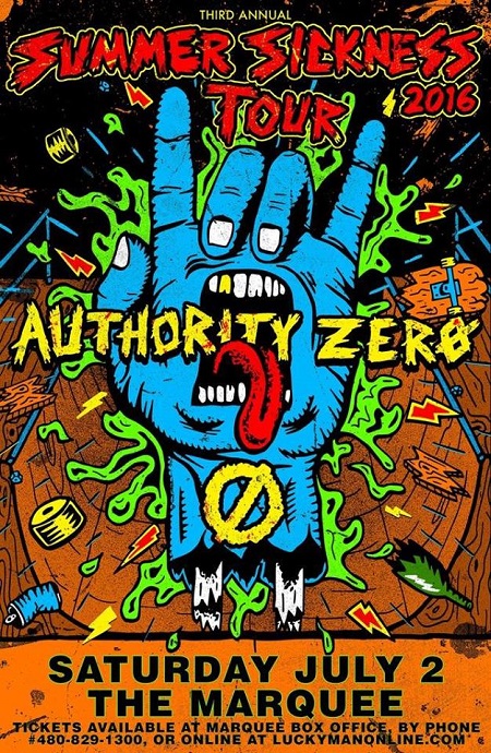 Win tickets to AUTHORITY ZERO live at Marquee Theatre