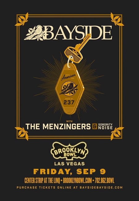Win tickets to BAYSIDE live at Brooklyn Bowl Las Vegas