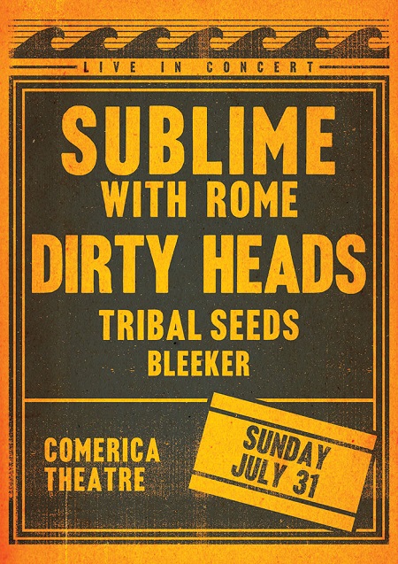 Win tickets to SUBLIME WITH ROME live at Comerica Theatre
