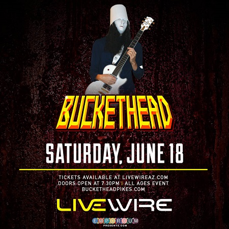 Win tickets to BUCKETHEAD at LiveWire