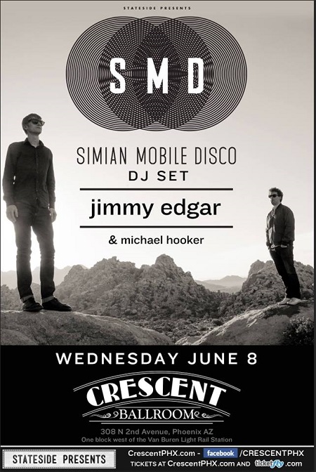 Win tickets to SIMIAN MOBILE DISCO at Crescent Ballroom
