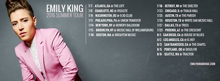 Win tickets to EMILY KING live at Crescent Ballroom