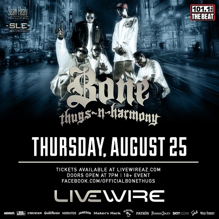 Win tickets to BONE THUGS-N-HARMONY at LiveWire AZ