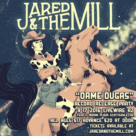 Win tickets to JARED & THE MILL at LiveWire