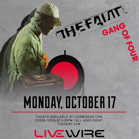 Win tickets to THE FAINT at LiveWire AZ