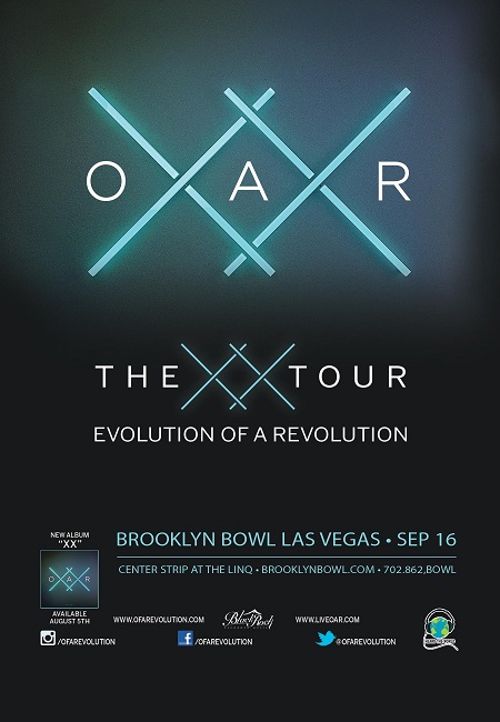 Win tickets to O.A.R. live at Brooklyn Bowl Las Vegas