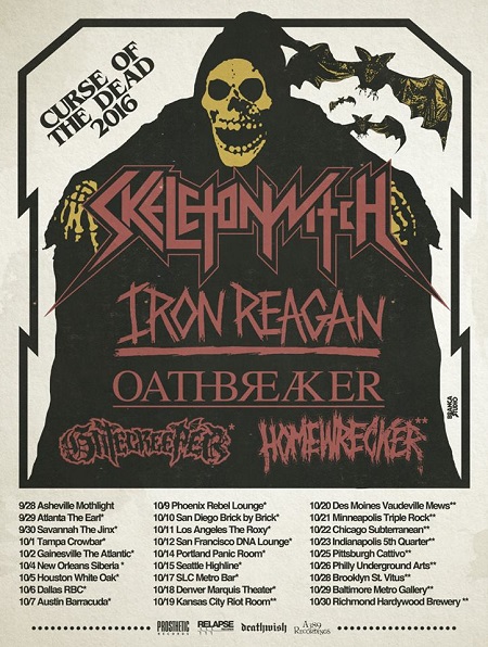 Win tickets to SKELETONWITCH live at The Rebel Lounge