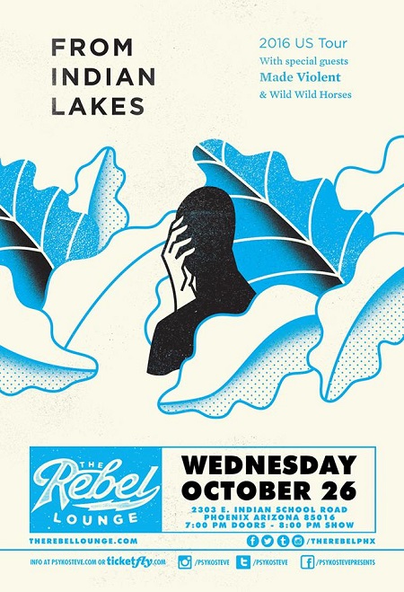 Win tickets to FROM INDIAN LAKES live at The Rebel Lounge